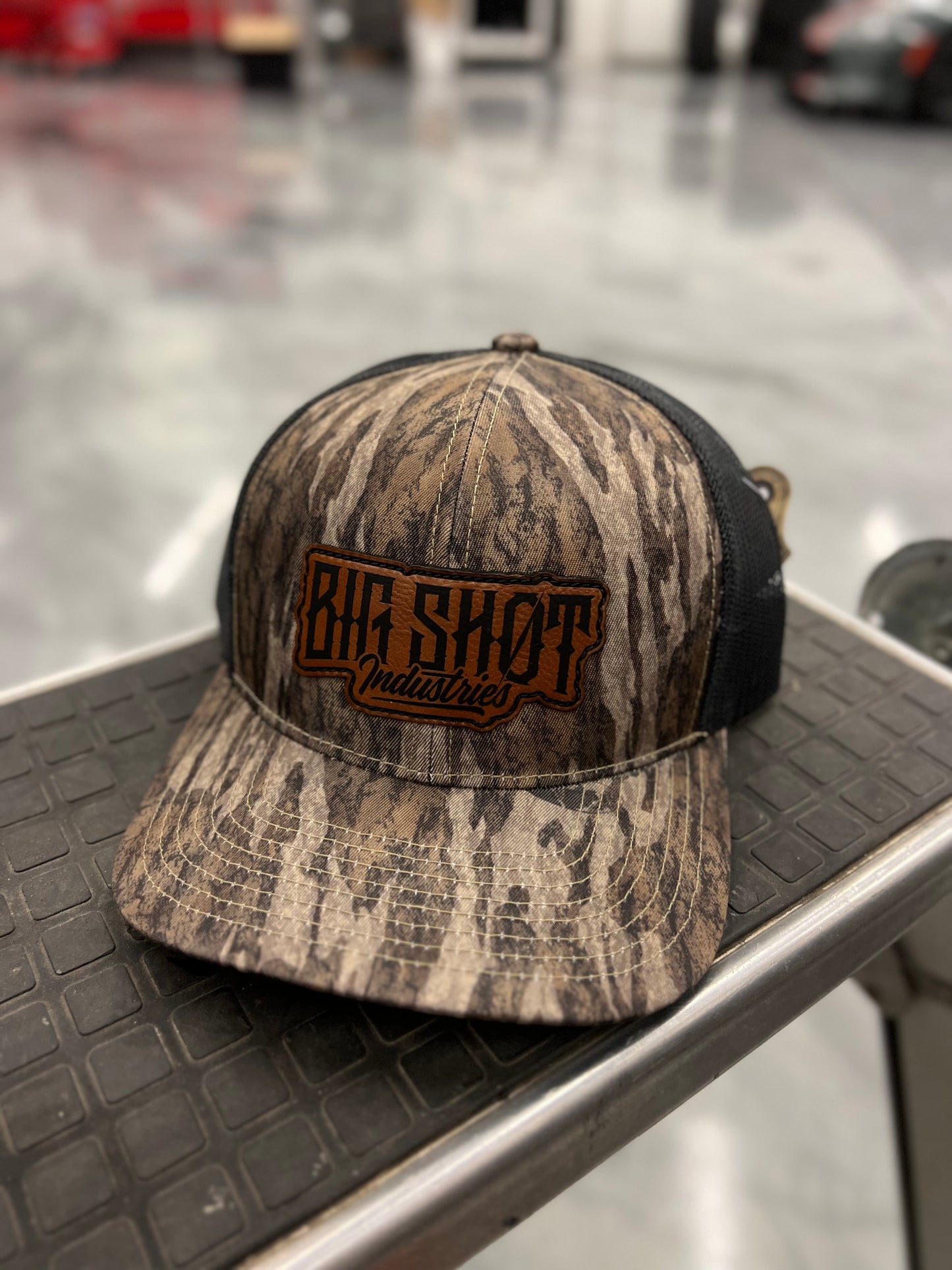 Bottomland Camo Logo Hat