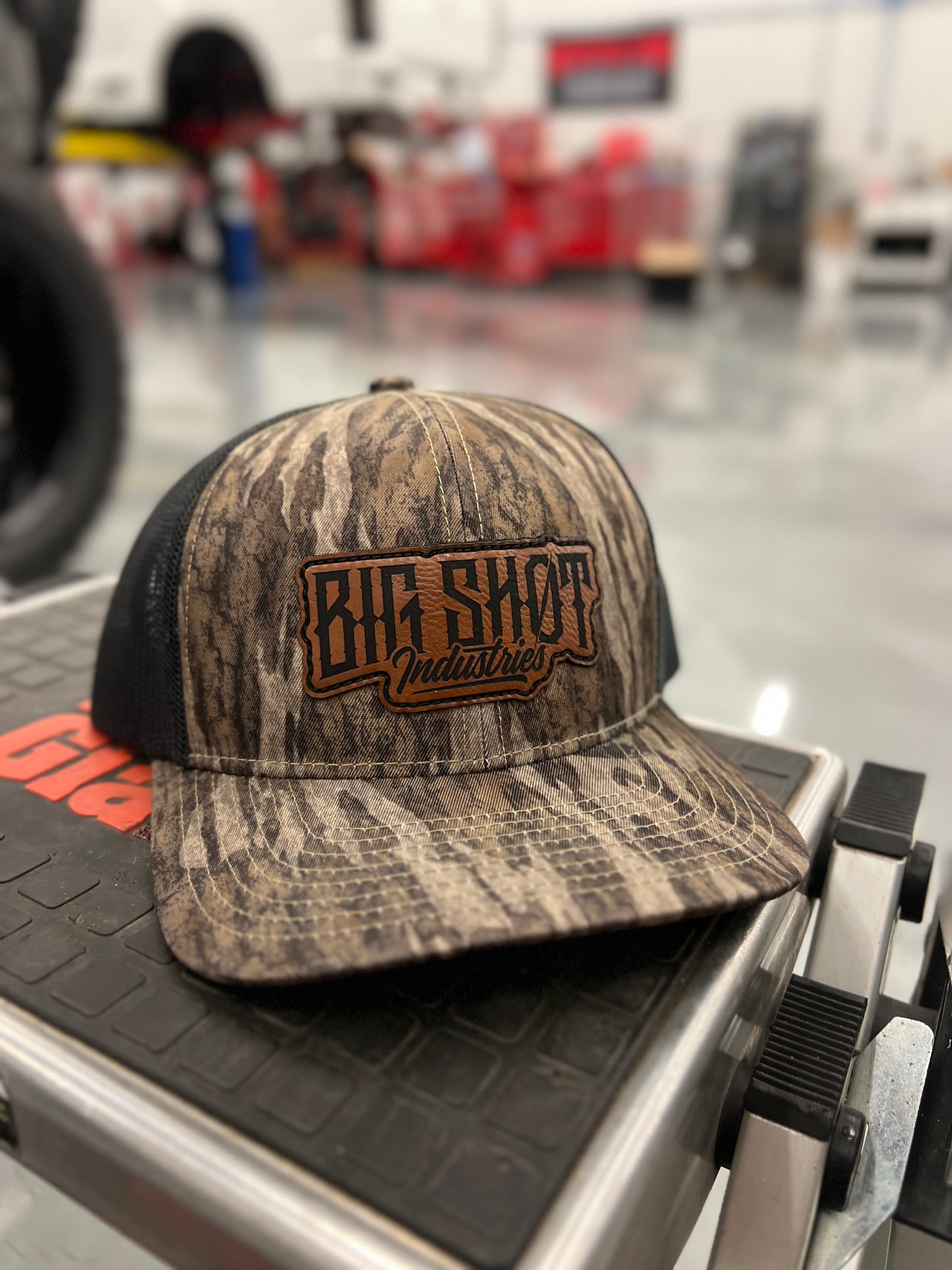 Bottomland Camo Logo Hat