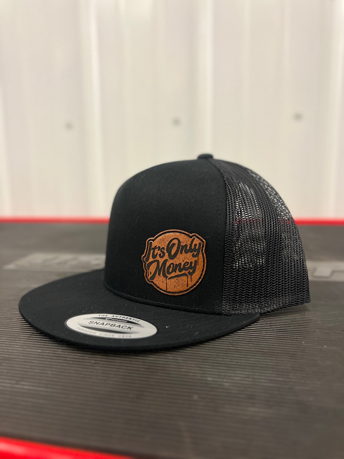 It’s Only Money - Leather Patch Hat