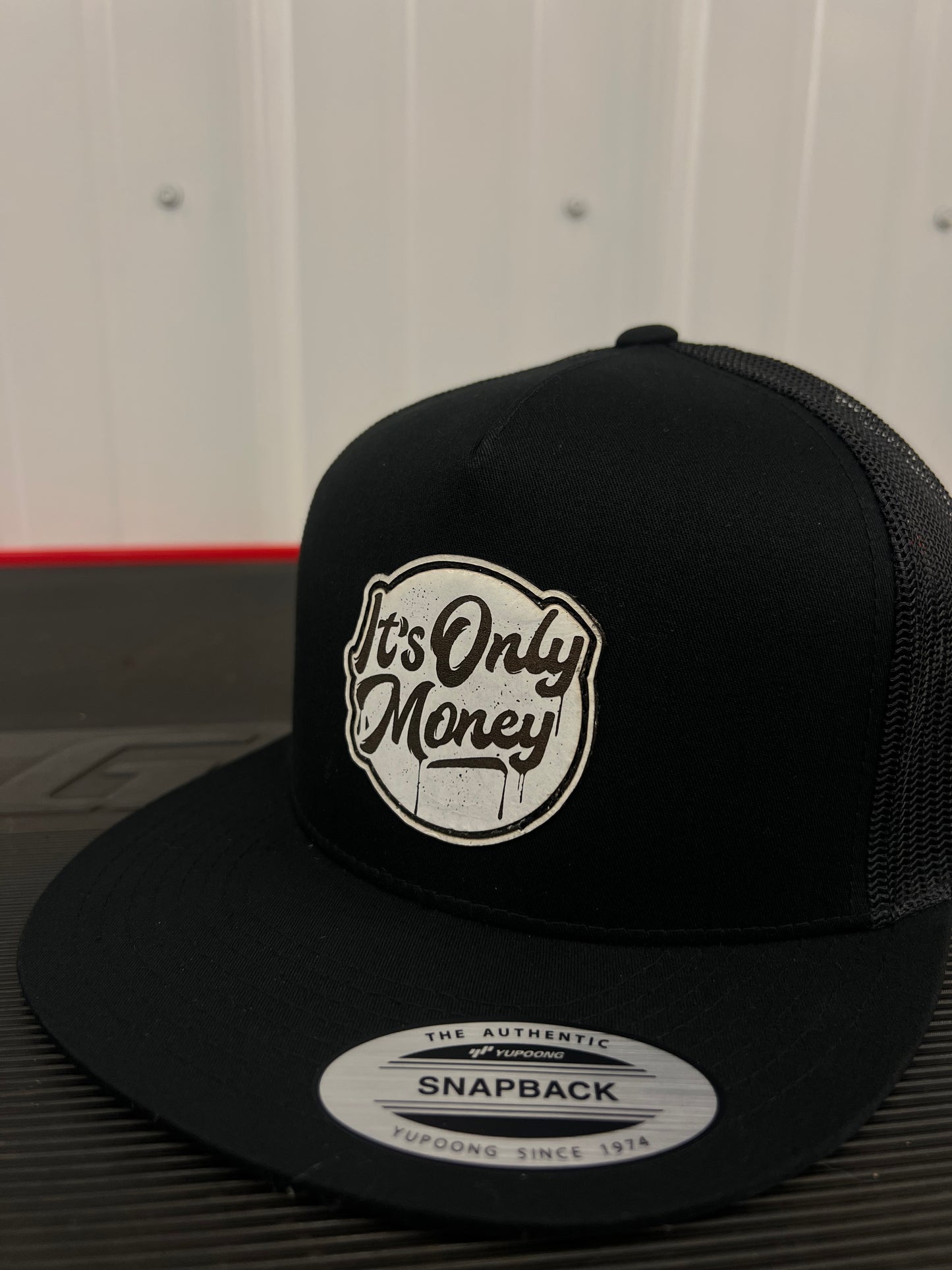 It’s Only Money - Leather Patch Hat