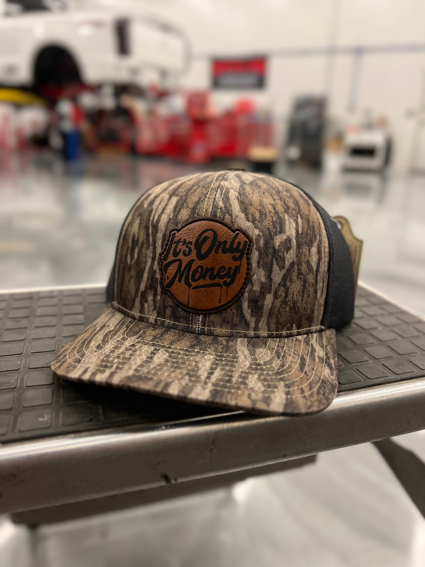 It’s Only Money - Leather Patch Hat