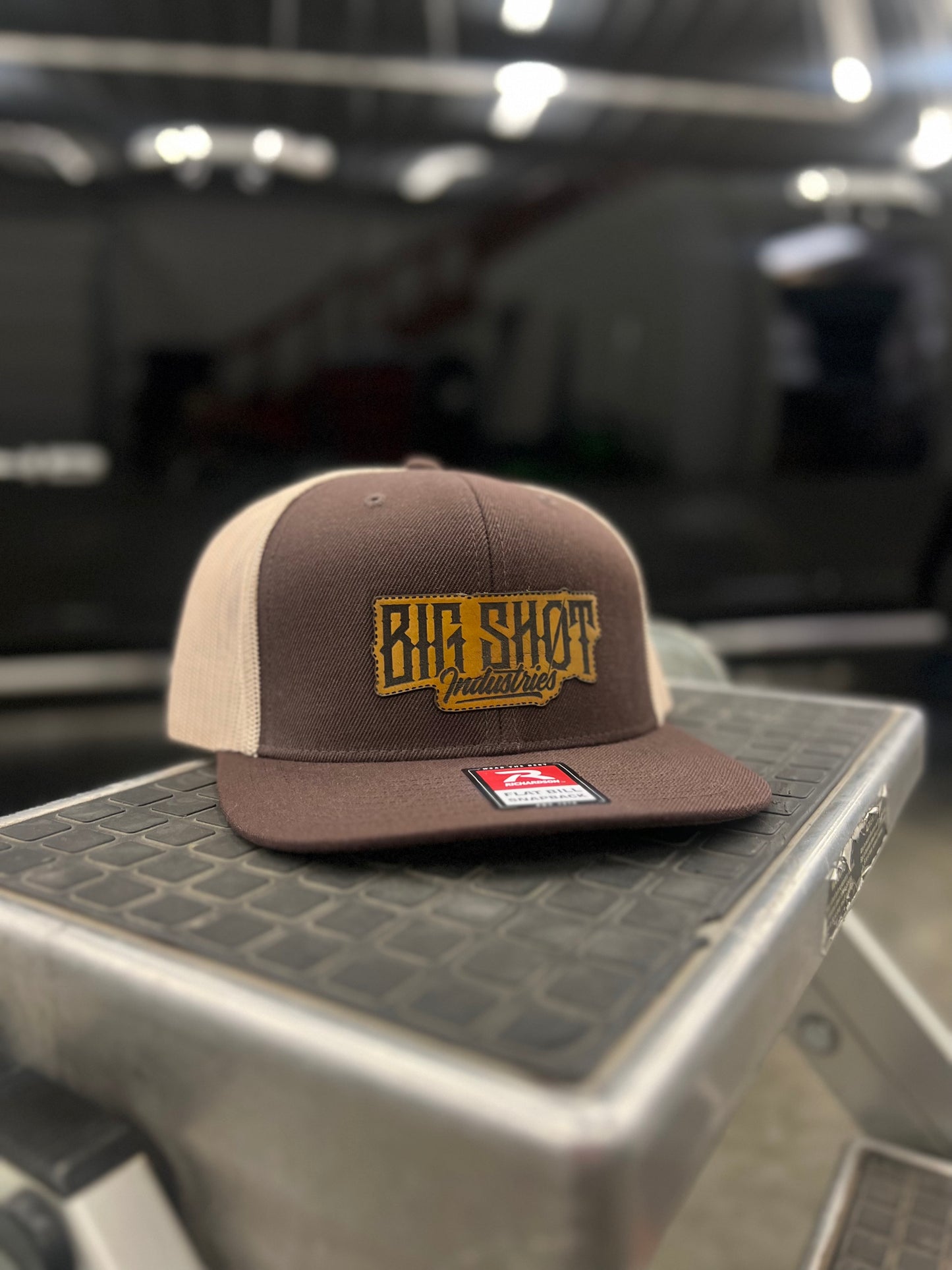 LOGO HAT - BROWN/KHAKI