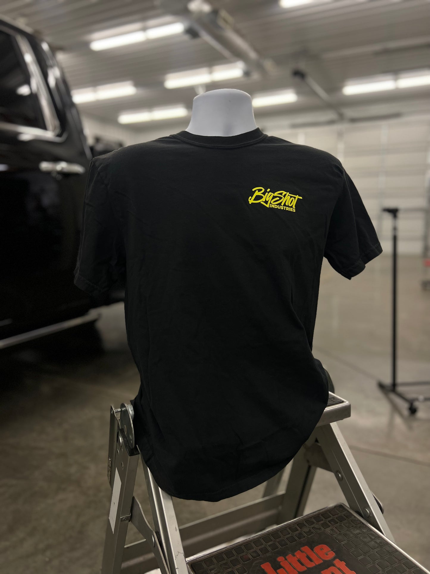 Neon Yellow Logo Tee